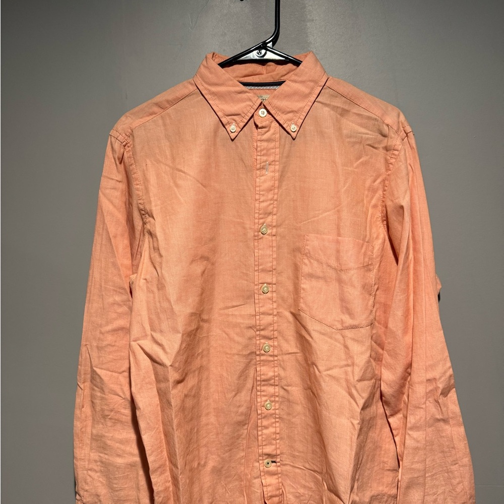 Article Orange Casual Button Down Shirt